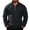 16# Black, variant on Men's Classic Zip Front Polar Fleece Jacket Dark Gray M