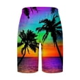 thumbnail image 4 of cllios Hawaiian Beach Shorts for Men,Men's Tropical Printed Hawaii Shorts Bachelor Party In The Swimming Pool Swimming Trunks 2024, 4 of 4