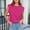Pink, variant on Yanlir Women's Round Neck Sleeveless Tee Summer 2025 Casual Tank Tops,Loose Fits Fashion Blouse,Breathable Lightweight Beach and Yoga Wear(Pink,S)