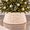 White, variant on THE BRIVE Brown Rattan Christmas Tree Collar, 24in Woven Decor for Indoor Holiday Home Use