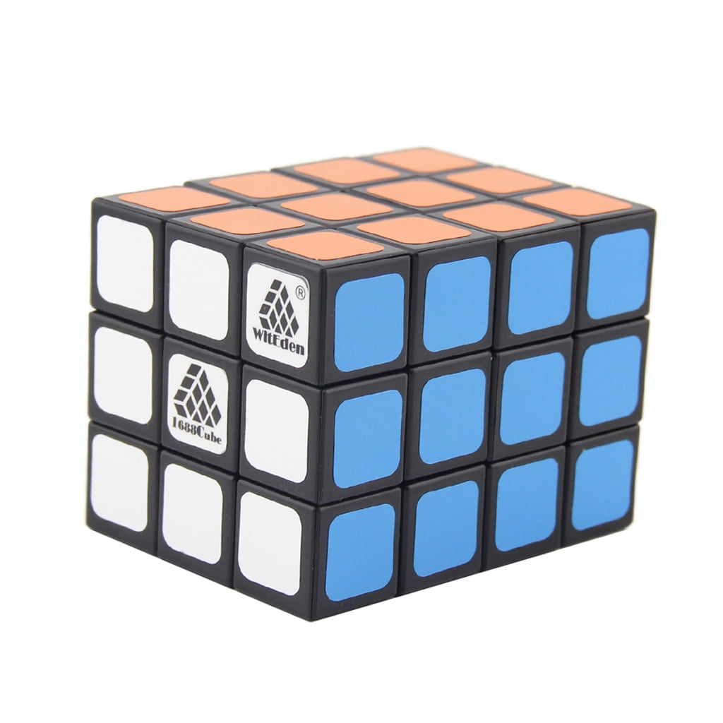 Magic Puzzle Cube Centrally Symmetrical Cube Kid's Fun Puzzle Toy 3x3x4 