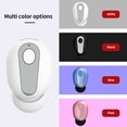 thumbnail image 4 of Inteprter Auricular compatible con Bluetooth 5,0, Mini auricular en la oreja, manos libres inalámbrico, auricular de un solo oído con micrófono para Cables de audio/vídeo Blanco, 4 of 6
