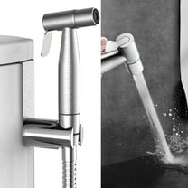 Handheld Bidet Sprayer for Toilet, Jet Sprayer for Toilet Muslim Shower, Adjustable Cloth Diaper Sprayer Bidets Attachment Bathroom, Toilet Sprayer with Bidet Hose for Feminine Wash