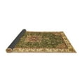 thumbnail image 2 of Ahgly Company Indoor Square Abstract Brown Modern Area Rugs, 4' Square, 2 of 4