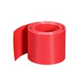 thumbnail image 1 of PVC Heat Shrink Tubing 60mm Flat Width Pre Cut Heat Shrink Wrap Tube for Three 18650 5m Long Red, 1 of 4