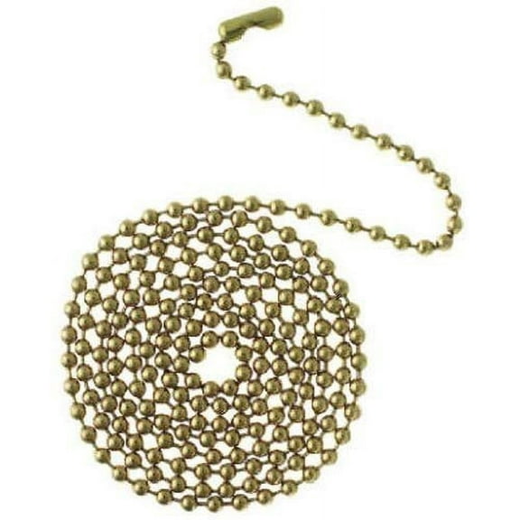 Westinghouse 12 In. Polished Brass Pull Chain 77012