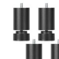 thumbnail image 3 of 4x Sofa Legs Metal Furniture Legs Adjustable Alloy Heavy Duty M10 Thread Bed Frame Legs Table Feet M10 for Wardrobes Coffee Tables Beds Cafe, 3 of 5