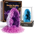 thumbnail image 1 of Kit científico GoBidex Geodes que crecen con cristales para niños de 6 a 12 años, 1 of 6