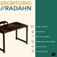 thumbnail image 2 of Mubson Escritorio Gamer o de Oficina Radahn Café, 2 of 5