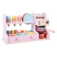 thumbnail image 2 of Juguete de helado de madera, juego de cocina, tienda, juego de simulación, juguetes de comida, mostrador de helado 3 en 1 para niñas y niños, mayores rosa, 2 of 9
