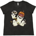 thumbnail image 3 of Inktastic Halloween Ghosts Women's Plus Size T-Shirt, 3 of 5