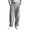 Gray, variant on Men's Relaxed Fit Pleated Wide Leg Pants - Straight Dress Trousers for Business Casual & Daily Wear, Lightweight Woven Summer S-3XL 6 Colors, 1 Pack