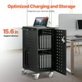 thumbnail image 2 of VEVOR Chariot de Chargement Mobile Verrouillage Chariot de Chargement 16 Appareils pour Ordinateur Portable & Tablette, 2 of 9