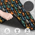 thumbnail image 3 of Fotbe Colorful Guitar Juego de 4 Tapetes para Auto con Estampado – Alfombrillas de Goma Reforzada, Diseño Antideslizante, Protección para Todo el Año – Vehículos, Autos, Camionetas y SUVs, 3 of 7