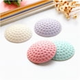 thumbnail image 2 of 4pcs Silent Wall Thickness Football Shape Rubber Fender Protection Pad Wall Sticker Rear Handle Door Lock, 2 of 5