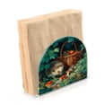 thumbnail image 2 of 2 Pieces Napkin Holder Table Napkin Holder Kitchen Napkin Holder Acrylic Napkin Holder Restaurant Napkin Holder Fashionable and Durable Beautiful Cute Hedgehog, 2 of 8