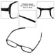 thumbnail image 5 of 360 GAFAS DE LECTURA DE MÚLTIPLES ÁNGULOS PARA MUJERES LECTURA DE LENTES 1.5, GASAS DE LECTURA Plegables 2.0 Gafas de Lectura para Mujeres 2.0 Gafas de Lectura de Mujeres,, 5 of 7