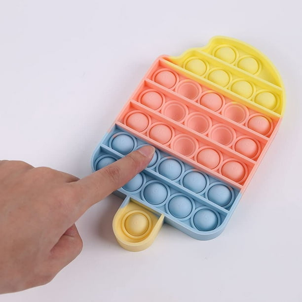 Popite Fidget Toy Push Bubble Silicone Bags Antistress Fidget