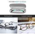 thumbnail image 5 of Glashållare Hård Skal och Fashion Glasögonfodral med Rengöringsduk Glasögonfodral för Kvinnor och Män, 5 of 5