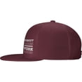 thumbnail image 3 of Nobody Cares Work Harder Hat Adjustable Flat Bill Hat Baseball Cap for Men Women, 3 of 8