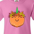 thumbnail image 4 of Inktastic Pumpkin Unicorn for Halloween and Thanksgiving Youth T-Shirt, 4 of 5