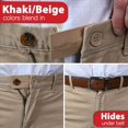 thumbnail image 3 of Extensor de Botones para Pantalones Extensores Cintura Hombres y Mujeres (6 Piezas Estilos Múltiples) Jeans, 3 of 9