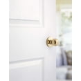 thumbnail image 2 of Kwikset 200P Security Series Polo Passage Door Knobset - Nickel, 2 of 7