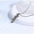 thumbnail image 3 of Couple Hug Pendant Necklace Jewelry Simple And Elegant Clavicle Chain, 3 of 5