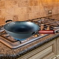 thumbnail image 4 of HEALEEP Kitchen Wok Nonstick Iron Daily Cooking 1Pcs, 4 of 8