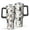 French Bulldog Footprint, variant on OBREWU Doodle Poodle Image Tumbler with Handle and Lid,Doodle Poodle Image 40oz Double Wall Vacuum Insulated Tumbler,Cups Gift for Women and Men