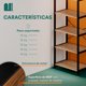 thumbnail image 5 of ibrero con Diseño Industrial con 5 Repisas para Estudio, Sala o Recamara de Madera MDF. Estante Alto de 160 cm para Decoración. Librero para Niños. Bookshelf. Bookshelves Wood (Beige), 5 of 6