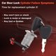 thumbnail image 4 of Cilindro de cerradura de puerta Unique Bargains 2 cerraduras 2 llaves 2 arandelas para Renault Master 1998-2016, interruptor de encendido, llave No.7701470944, 4 of 7