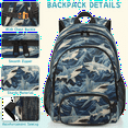 thumbnail image 3 of Herdesigns Ocean Sharks Laptop Backpack for Women Men, 18.3 Inch Large Computer Backpacks Fashion Teacher Nurse Bag Casual Daypack for Work Travel, 3 of 5