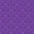 thumbnail image 1 of Ahgly Company Indoor Square Patterned Bright Purple Area Rugs, 7' Square, 1 of 6