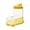 Yellow, variant on Cmunyle Hamster Food Bowl 6.1 by 5.98 by 3.93 in Small Pet Feeder with Scoop for Gerbil Mouse Hedgehog Habitat Feeding