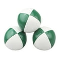 thumbnail image 3 of shamjina 3 Pieces Clown Juggling Balls Acrobatics Colorful Activity Toss Balls Green White, 3 of 8