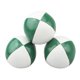 thumbnail image 3 of 3 pelotas de malabarismo para entrenamiento, suaves, duraderas, fáciles de agarrar, con bolsa de almacenamiento. Verde blanco, 3 of 9