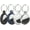 Black/Blue/White/Transparent, variant on Silicone Case for Airtag with Keyring 4 Pack Airtag Key Chain Air Tag Accessories Airtag Holder for Apple Air Tag