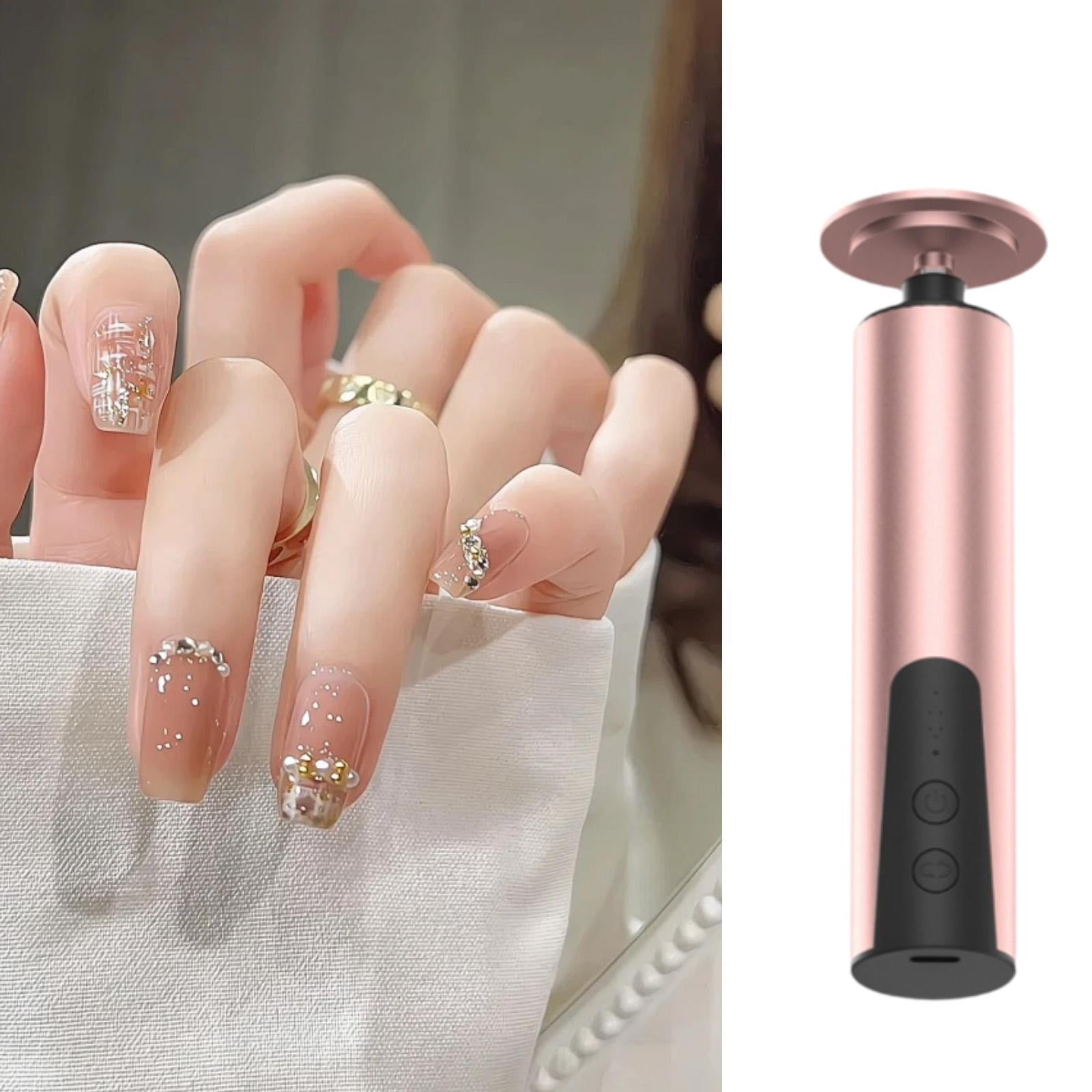 amagogo Electric Feet Callus Remover Pedicure Feet Care Tool Compact Portable Adjustable gold