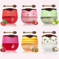 thumbnail image 1 of Bee Lip Balm Honey Pot, Honey Lip Mask Overnight Nourishing Hydrating Dry and Cracked Lip Scrubs Exfoliator Moisturizing Lip Sleeping Mask Reduces Lip, 1 of 5