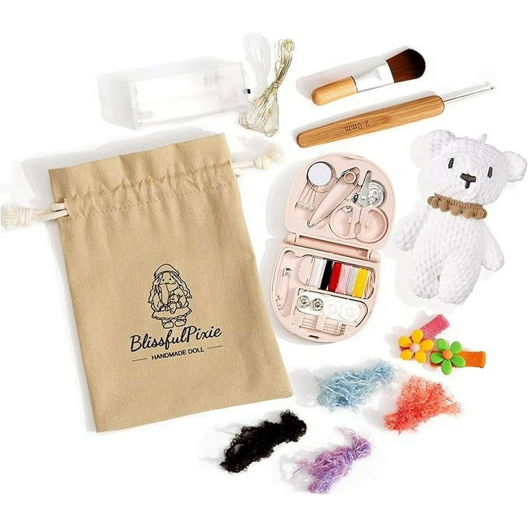 BlissfulPixie, Handcrafted Waldorf Doll, 12-inch, Organic Cotton