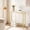 White and Gold, variant on HOOBRO Narrow Console Table, 29.5" Small Entryway Table, Thin Sofa Table, Side Table, Display Table, for Hallway, Bedroom, Living Room, Foyer, White and Gold DW75XG01