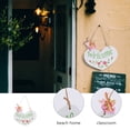 thumbnail image 3 of Welcome Door Sign Wood Home Decoration Rural Style Hanging Board for Front Porch, 3 of 9