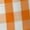 QQ, variant on Classic Pumpkin Orange and White Gingham Check Pattern Sleeveless U-Neck Fake Two Piece Dress long dress women summer