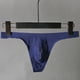 thumbnail image 1 of Tanga de hombre de cintura baja sexy de seda de hielo fina de una sola pieza sin costuras 3D convexo ropa interior sexy para hombres, 1 of 4