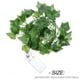 thumbnail image 2 of EeaseMX Guirnalda de hiedra artificial con luces LED y hojas verdes., 2 of 7