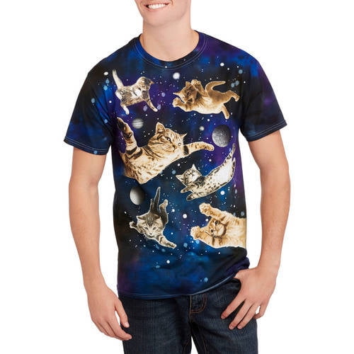 walmart galaxy cat shirt