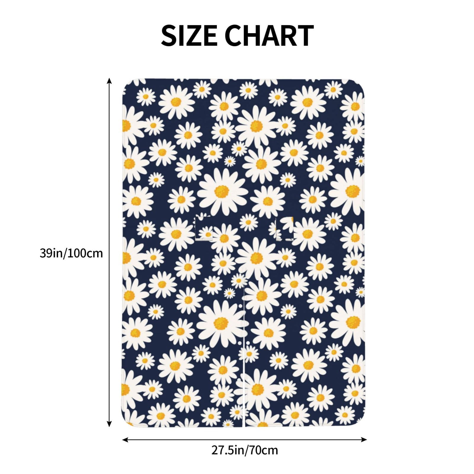 Naloa Daisy Floral Baby Car Seat Cover, Breathable Baby Carrier Cover, Multiuse Baby Carrier Cover & Nursing Breastfeeding Cover