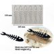 thumbnail image 2 of Silicone Lace Mat for Cake Decorating, Fondant, Chocolate & Candy Molds - Fishbone Design Plate Decoration Tool, 2 of 5