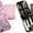 Pink, variant on Stainless Steel Manicure and Pedicure Tool Kit with Foldable Pouch 11-Piece